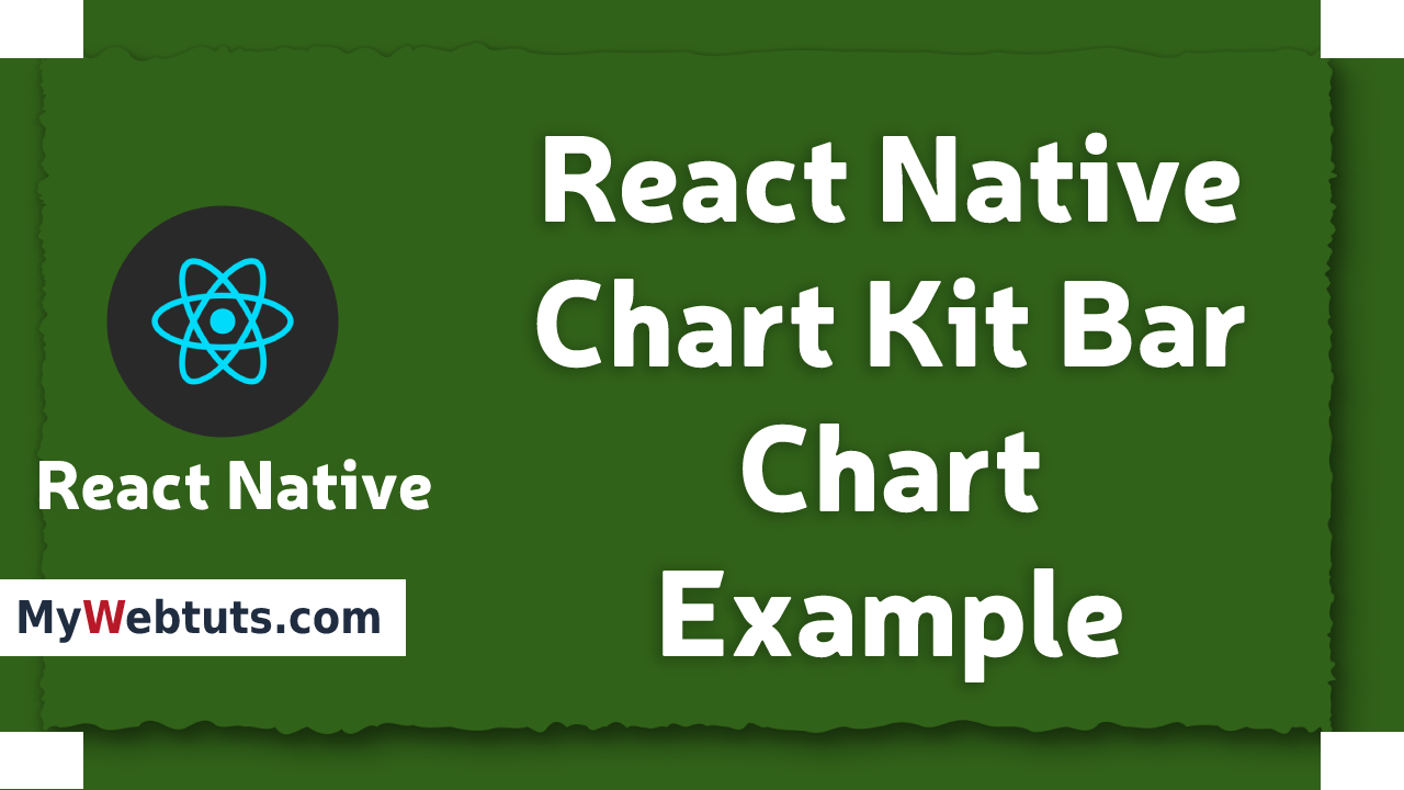 React Native Chart Kit bar Chart Example