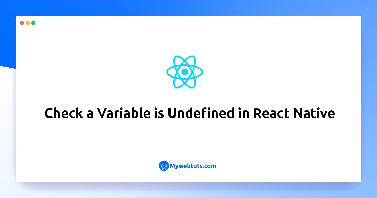 assignment to undeclared variable react